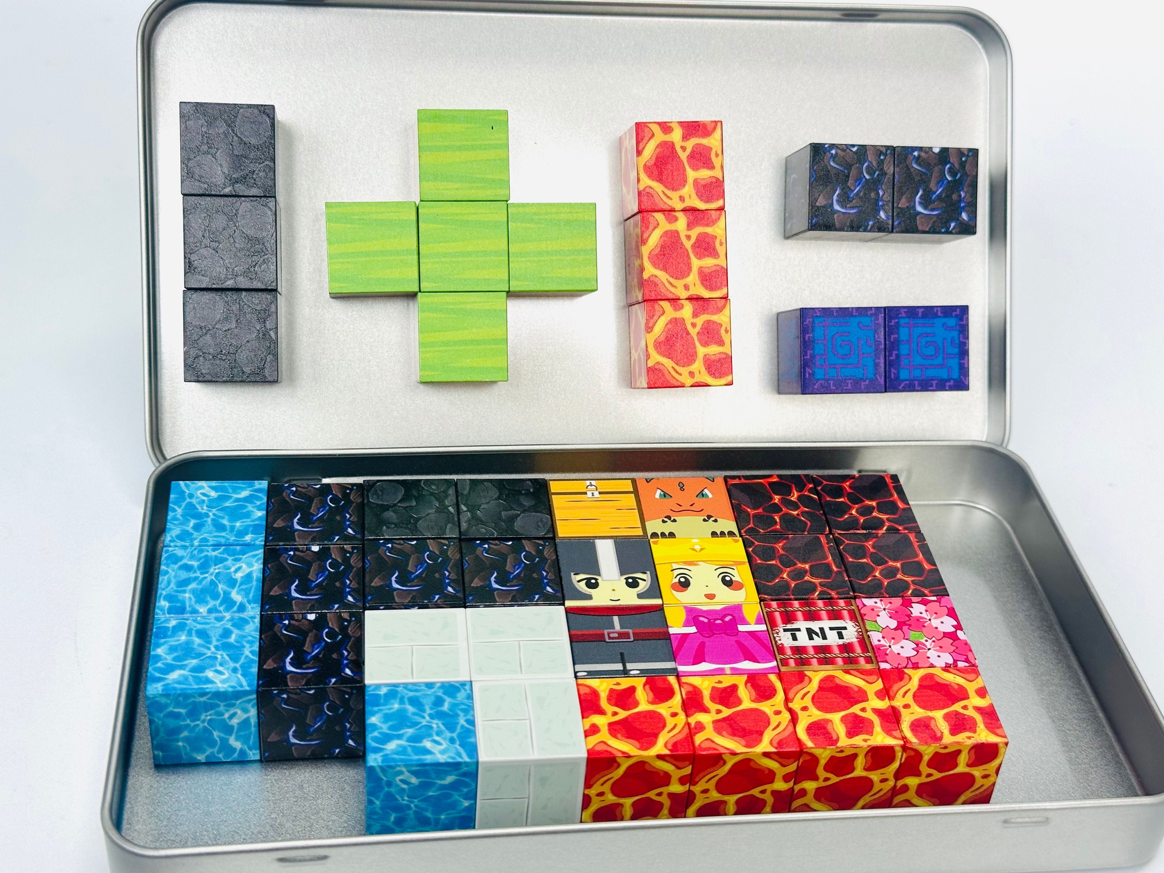 Magnetic Building Blocks Travel Set - 45 PCS STEM Educational Toy for Kids Ages 4-8